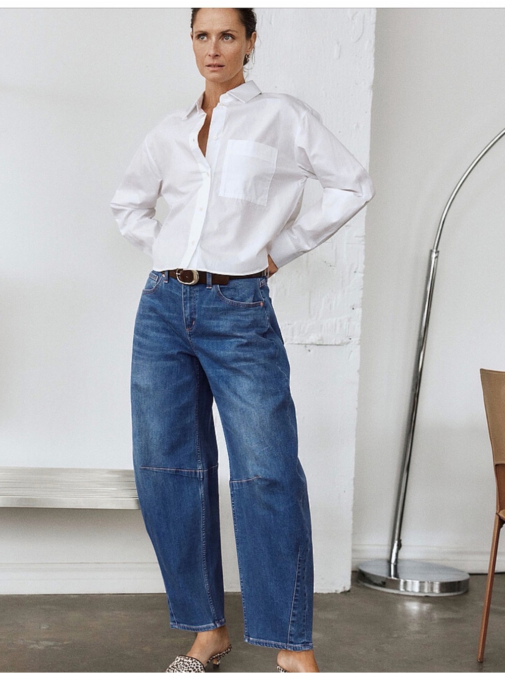 Yoga Jean Malia ballon pant medium indigo